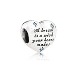 XIAOYI 100% s925 Love charm for European Bracelet accessories women DIY