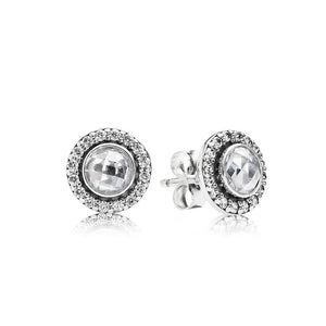 XIAOYI 100% s925 Butterfly Heart Hollow Earrings Sweet Small Female