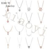 XIAOYI Heart Key Necklace for Women