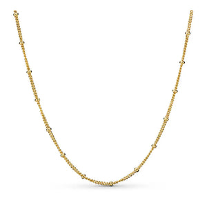 XIAOYI s925 3-color heart pull base necklace, versatile matching