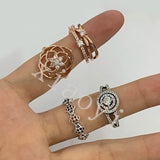 XIAOYI S925 Rose Petal Zircon Bracelet Wedding Jewelry