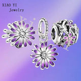XIAOYI 2021NEW Daisy Flower Pendant Necklace for Women