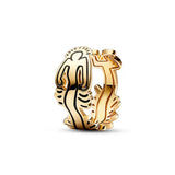 XIAOYI S925 Dog Enamel T Bracelet Pendant