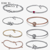 XIAOYI S925 Bracelet European girls DIY accessories jewelry
