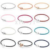 XIAOYI S925 Classic leather braid bracelet - Package mail good female