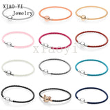 XIAOYI S925 Classic leather braid bracelet - Package mail good female