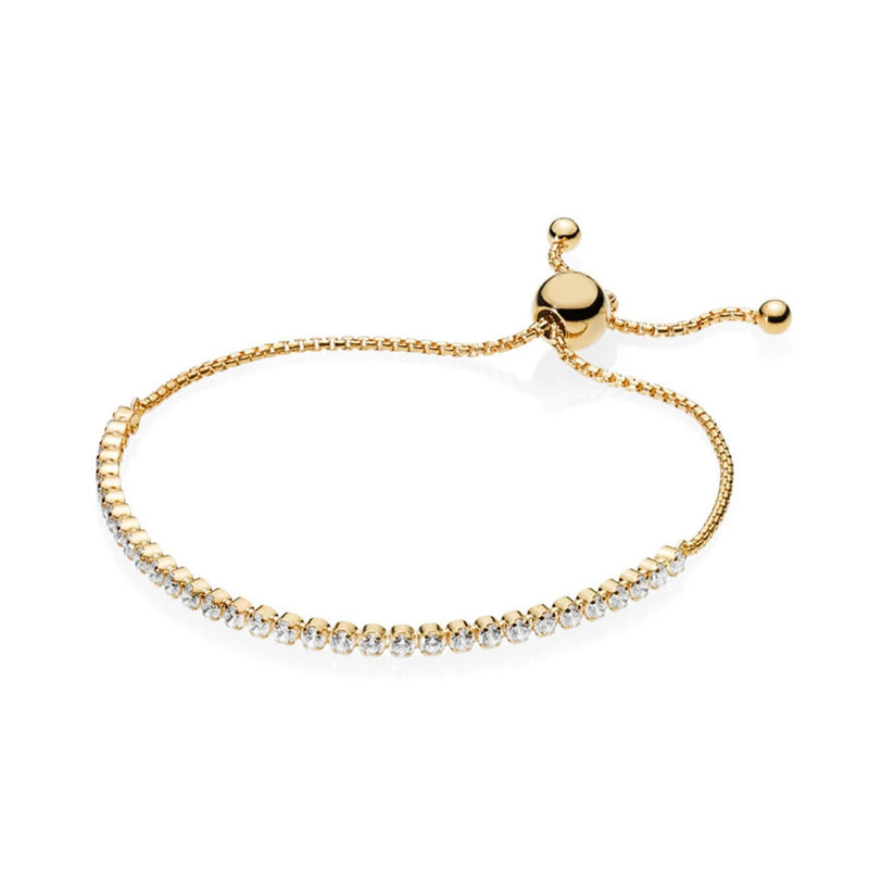 XIAOYI S925 Transparent Adjustable Party Bracelet for Women