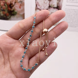 XIAOYI S925 Transparent Adjustable Party Bracelet for Women