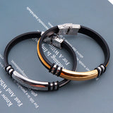 Personalized ID Couple Bracelet with Names Engraved Gift