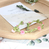 Student Fairy Short Necklace Sweet Girl Lace Flower Choker