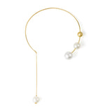 Personality Pearl Female Clavicle Chain Earring Set Party Women Necklace