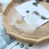 Playful Girl Lace Flowers Choker Sisters Party Hollow Heart Necklace