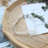 Playful Girl Lace Flowers Choker Sisters Party Hollow Heart Necklace