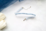Playful Sweet Girl Bow Choker Short Lace Necklace