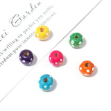 100pcs 12mm Natural Big Hole Wooden Beads for Jewelry Making