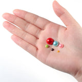 XINYAO Mixed Plastic Pearl Beads Set Jewelry Findings Kit Box