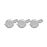 20pcs Rhodium Brooch Clip Tray Hairpin for Jewelry Making