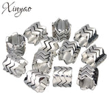 20pcs Antique Silver Spacer Beads Alloy Charms For DIY Jewelry
