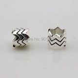 20pcs Antique Silver Spacer Beads Alloy Charms For DIY Jewelry