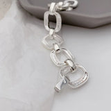 Boho Thick Chain Link Bracelets Bangles For Women Girls Punk Jewelry