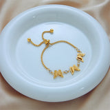 316L Stainless Steel Butterfly Bracelet for Women