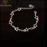 Zirconia Star Charm Bracelet for Women - Hottie Party Jewelry Gift