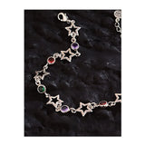 Zirconia Star Charm Bracelet for Women - Hottie Party Jewelry Gift
