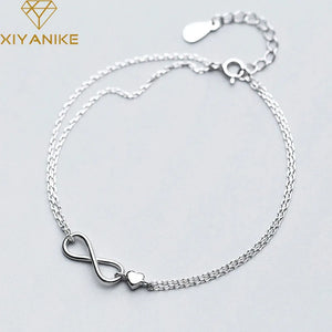FashionSilver Party Bracelet for Women Double-layer Jewelry