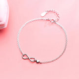 FashionSilver Party Bracelet for Women Double-layer Jewelry