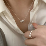 Ripple Necklace For Women Girl Sexy Clavicle Choker Jewelry