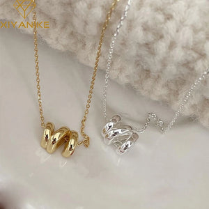 Ripple Necklace For Women Girl Sexy Clavicle Choker Jewelry