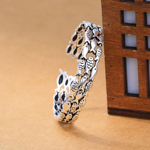 Retro Small Fish Bracelet for Women Vintage Statement Jewelry