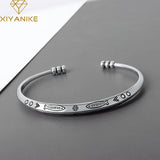 Ethnic Style Silver Fish Triangle Bracelet for Women