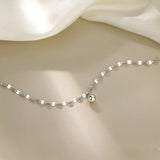 Silver Thin Anklet For Women Charm Jewelry Couple Gift