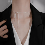 Adjustable Snake Chain Necklace for Women