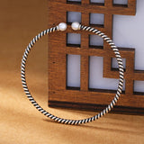 Vintage Silver Weave Bracelets & Bangles for Women
