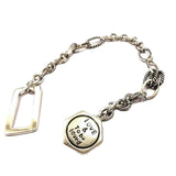 XIYANIKE Silver Geometric Hexagonal Letter Bracelet Female Personality
