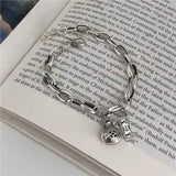 XIYANIKE Retro Dollar Purse Lucky Bag Chain Bracelet