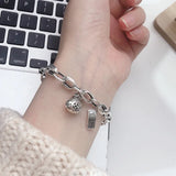 XIYANIKE Retro Dollar Purse Lucky Bag Chain Bracelet