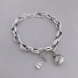 XIYANIKE Retro Dollar Purse Lucky Bag Chain Bracelet
