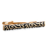 XKZM Classic Enamel Pattern Tie Clip for Men