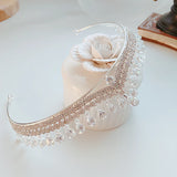 Classic Bridal Crown CZ Crystal Wedding Tiara High End Jewelry
