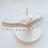 Classic Bridal Crown CZ Crystal Wedding Tiara High End Jewelry
