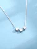 XL18 High Austrian Goose Gemstone Pendant Necklace Sterling Silver