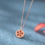 925 Silver Red Agate Hetian Jade Star Necklace Wedding Jewelry