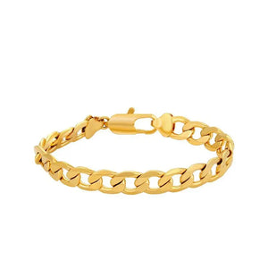 8.5mm Cold Chain Bracelets Pure Plated for Women Men 1:1 XP Jewelry