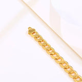 8.5mm Cold Chain Bracelets Pure Plated for Women Men 1:1 XP Jewelry
