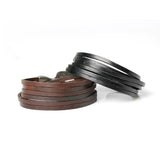 Leather Hook Bracelet Men Women Knight Courage Bandage Charm Bracelet