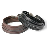 Leather Hook Bracelet Men Women Knight Courage Bandage Charm Bracelet