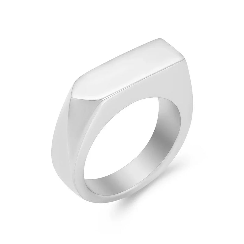 Men Cremation Finger Ring for Ashes Holder Keepsake Jewelry